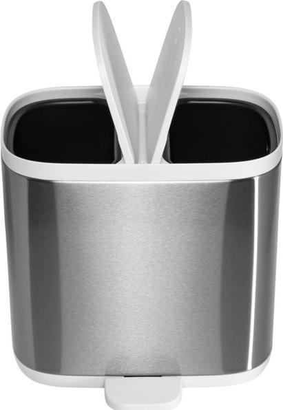 Actual product image Joseph Joseph Split Steel Separator Waste Bin, 2x3l, 27x18x28.4cm (6 l)