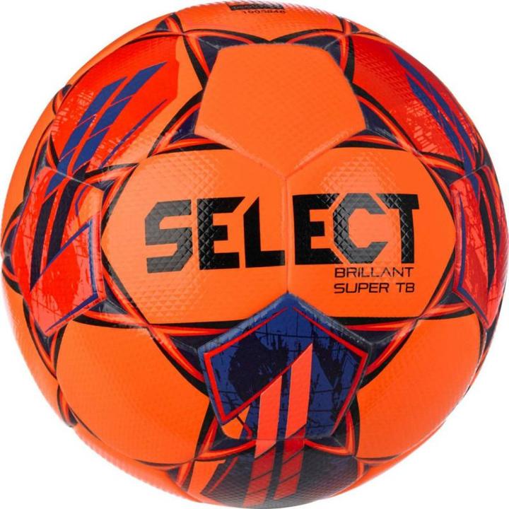 Select Piłka nożna Brillant Super TB 5 FIFA Quality Pro v23 pomarańczowo-czerwona 18328 5 (5)