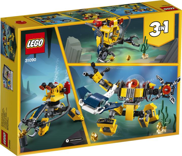 Produktbild LEGO Unterwasser-Roboter (31090, LEGO Creator 3-in-1)