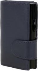 Image du produit Kensington Porte-monnaie CLICKSAFE avec porte-cartes, cuir nappa, bleu/noir