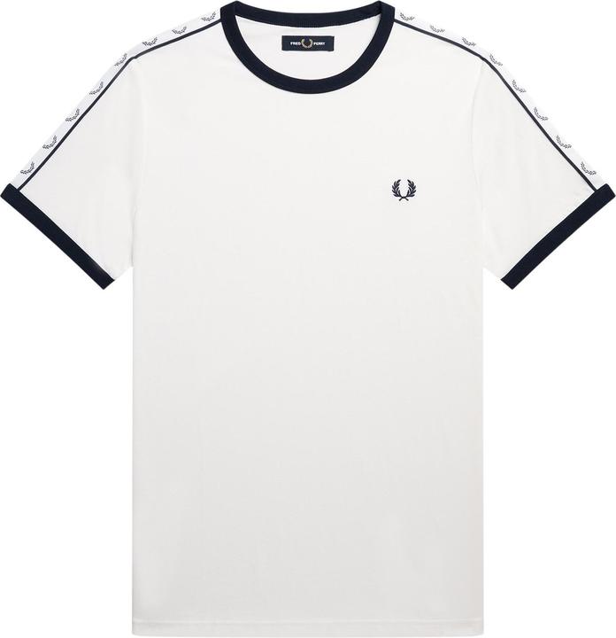 Produktbild Fred Perry T-Shirt mit kontrastfarbenen Bündchen und Streifen (XXL)