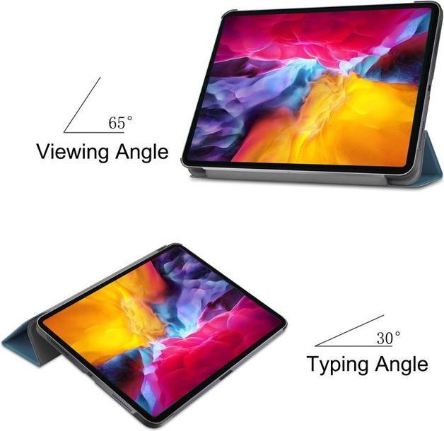 Produktbild MU Classic Dreifach faltbare Leder Hülle mit Auto Sleep/Wake Funktion (iPad Pro 11 2018 (1. Gen), iPad Pro 11 2020 (2. Gen), iPad Pro 11 2021 (3. Gen))
