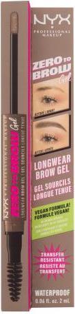 Actual product image NYX Professional Make-Up Zero To Brow (Ash Blonde)