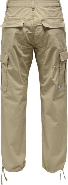 Actual product image Only & Sons Loose fit mid waist elasticated cargo trousers Trousers (W36/L32)