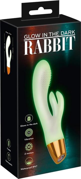 Actual product image You2Toys Glow in the dark Rabbit