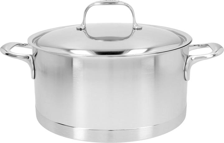 Demeyere ATLANTIS Kochtopf mit Deckel halbhoch 5.2lt (24 cm, Kochtopf, Edelstahl)