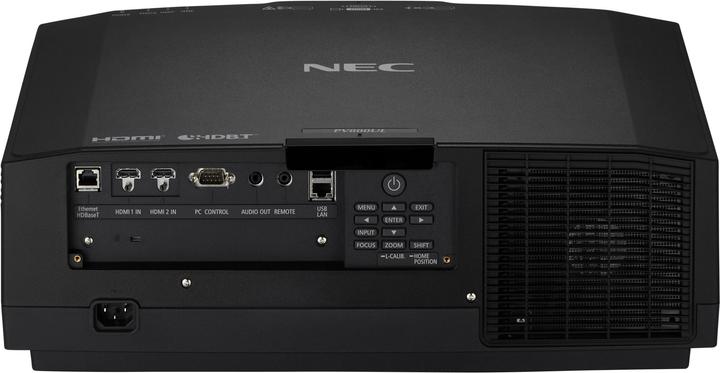 Produktbild NEC PV710UL-B Installation Projector WUXGA 7100Lm Laser Light Source black cabinet incl. NP13ZL lens (WUXGA, 7100 lm, 1.46 - 2.95:1)