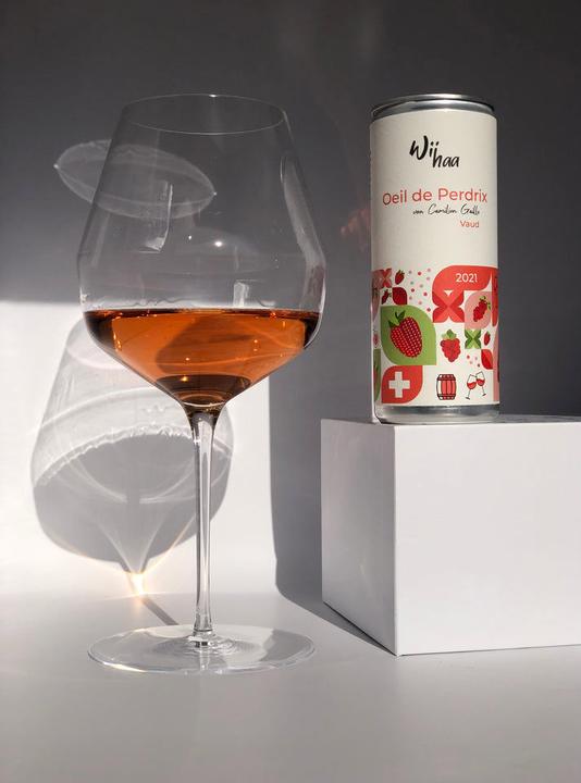 Immagine prodotto Wiihaa Rosé Oeil de Perdrix in lattina (6 x 25 cl, 2021)