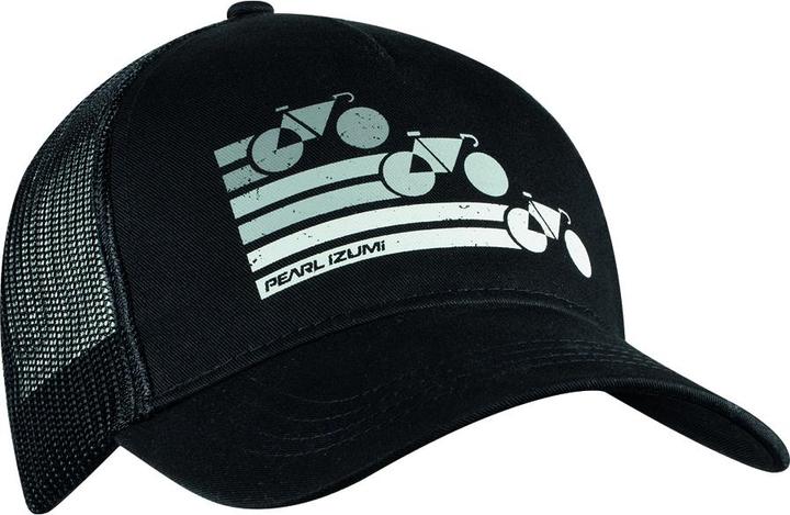 Image du produit Pearl Izumi Casquette camionneur recyclée bike stripe black