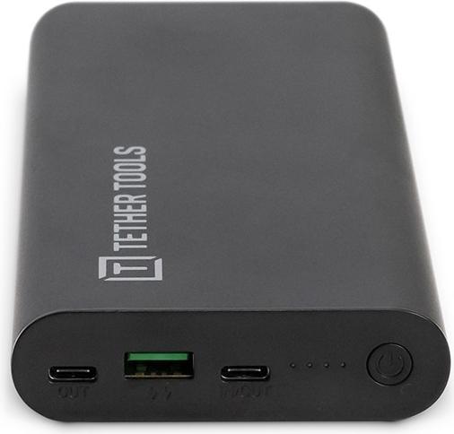 Actual product image Tether Tools ONsite USB-C 100W PD Battery Pack (25,600 mAh) (25.60 mAh, 150 W, 150 Wh)