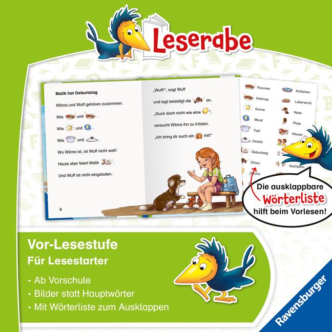 Produktbild Ravensburger Wilma und ihr Hund Wuff - lesen lernen mit dem Leserabe - Erstlesebuch - Kinderbuch ab 5 Jahren - (Deutsch, Nadine Reitz, Judith Allert, 2024)