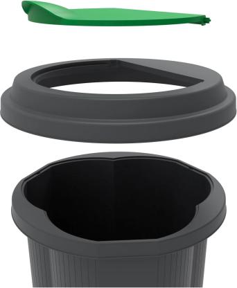 Image du produit Exacompta Abfalleimer Tri Bin EcoBlack (50 l)
