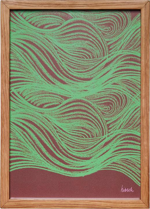 Immagine prodotto Hübsch Cornice Hello 21x30 Natura (70 x 140 cm)