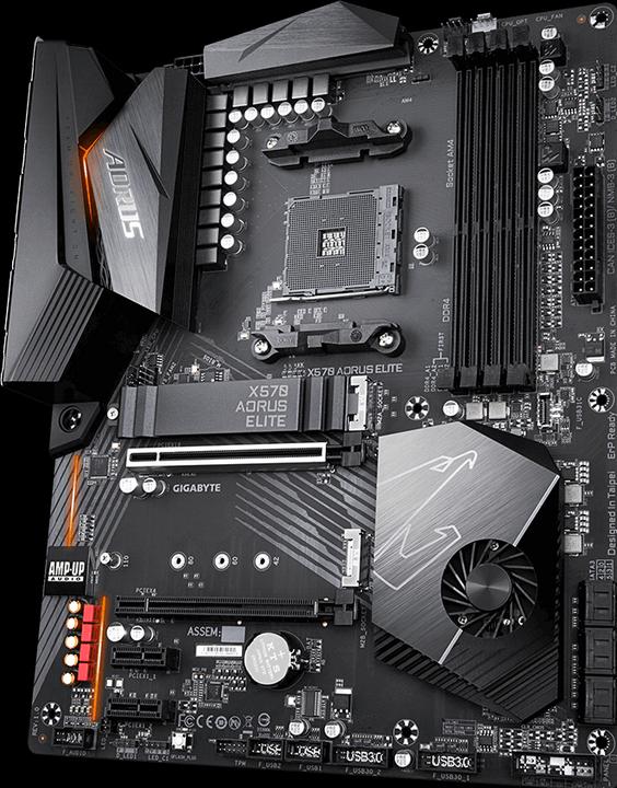 Produktbild Gigabyte X570 Aorus Elite (AM4, AMD X570, ATX)