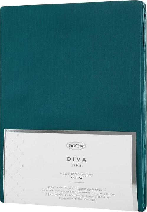Productafbeelding Eurofirany DIVA LINE DINA laken van katoensatijn met elastische band 140 x 200 x 30 cm (140 x 200 cm)