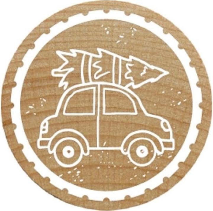 Immagine prodotto Woodies Timbro auto con abete 1 pezzo