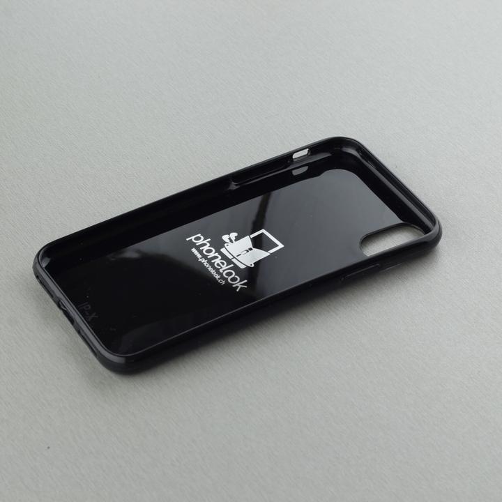 Actual product image PhoneLook Coque Gel noir I am a woman (Apple iPhone XS, Apple iPhone X)