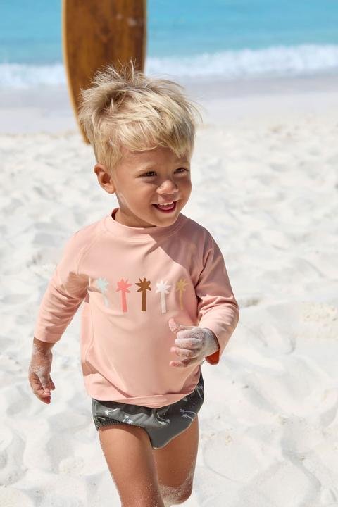 Produktbild Lässig Baby-Bademode Bade-Shirt LSF Long Sleeve Rashguard - Palms (68)