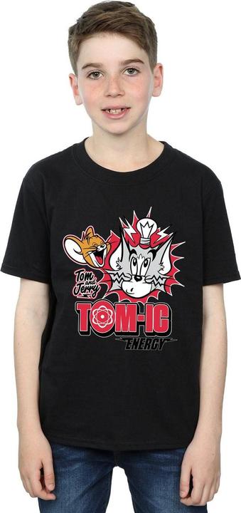 Image du produit Tom & Jerry - T-shirt TOMIC ENERGY - Garçon (128)
