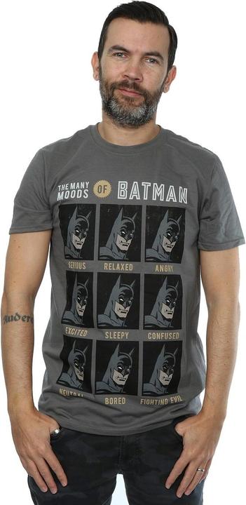 Immagine prodotto The Many Moods Of Batman Maglietta Uomo (M)