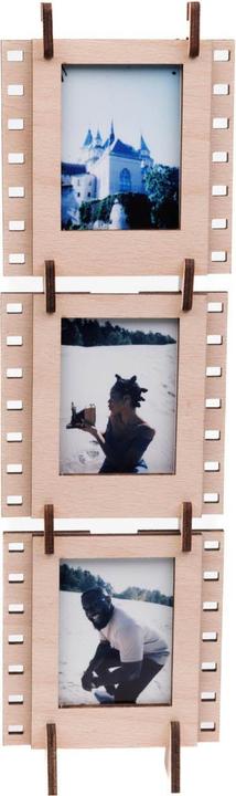 Actual product image Jollylook Instax Mini picture frame - wooden kit accessories - nature