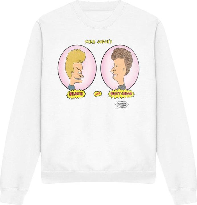 Actual product image Universal Textiles Unisex Adult Heads In Ovals Sweatshirt (XXL)
