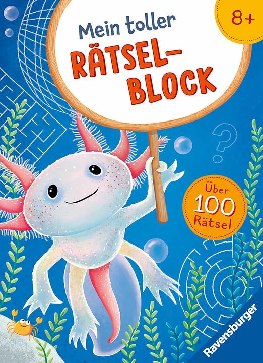 Ravensburger Mein toller Rätselblock ab 8 Jahre über 100 Rätsel und Knobeleien - Sudoku, Logicals (Allemand, Katrin Lammert, Maire de Tanja, Les cornes de Falco, James Gollert, Kristine Ortmeier, 2023)