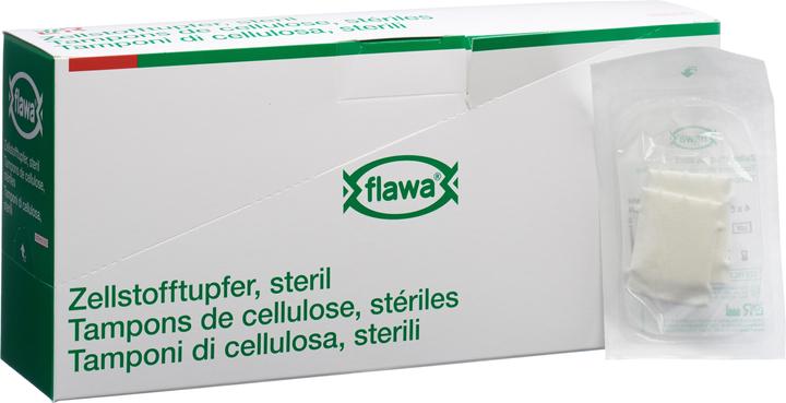 Flawa Tampone in cellulosa sterile 4x5cm (50 x 3 pz)