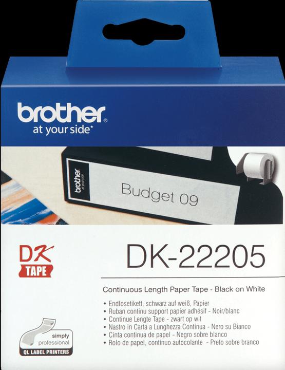 Actual product image Brother Dk-22205
