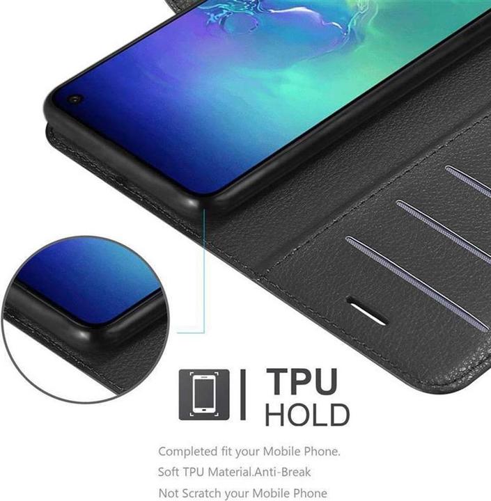 Actual product image Cadorabo Book with stand function cover (Samsung Galaxy S10e)