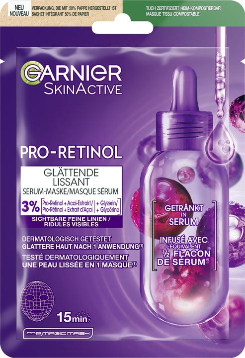 Garnier Maschera in fogli SkinActive Retinolo