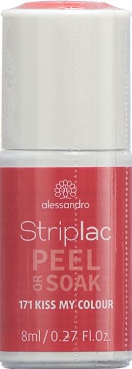 Produktbild Alessandro Striplac Peel or Soak - 171 Kiss My Colour (171 Kiss my Colour, UV-Gel Lack)