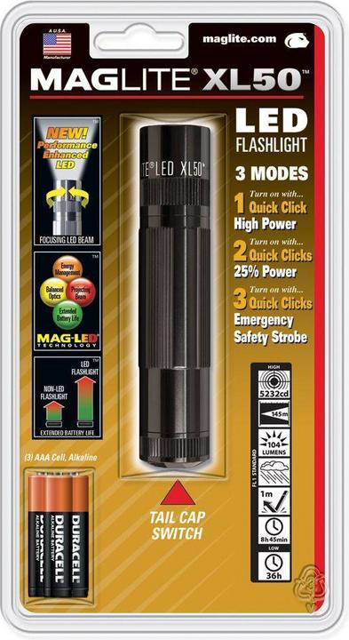 Actual product image Maglite Xl50 (12 cm, 200 lm)