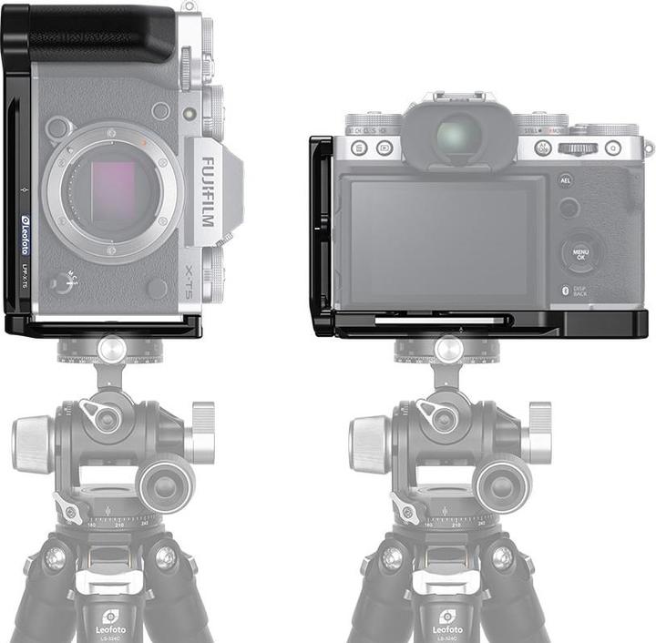 Actual product image Leofoto LPF-X-T5 L-bracket for Fujifilm X-T5 (L-rail)