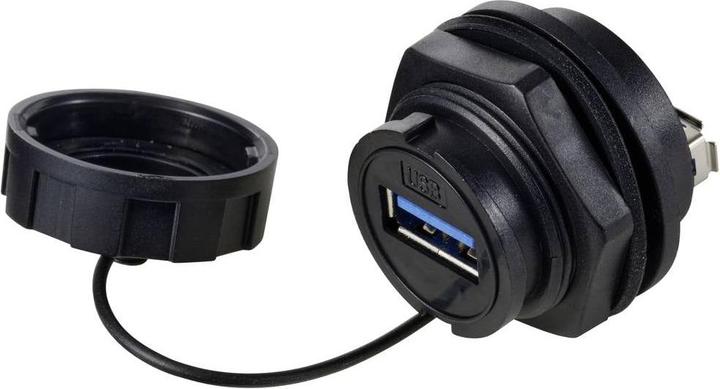 Produktbild Tru Components USB 3,0 Einbau Durchführung TC-12770416 Inhalt: 1 St.