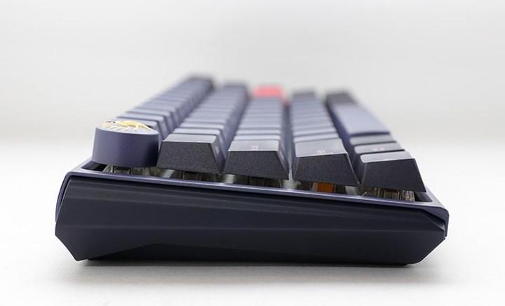 Actual product image Ducky One 3 Cosmic Blue Mini Gaming Keyboard, RGB LED - MX-Speed-Silver (DE, Cable)