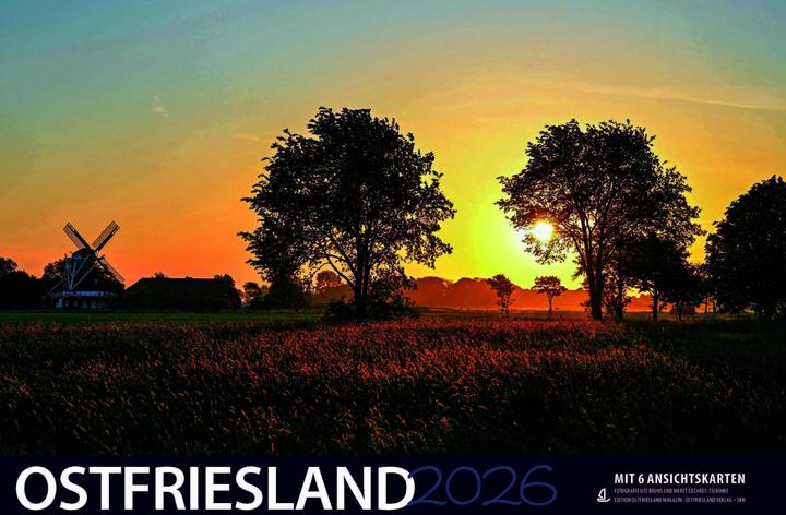 Image du produit Fotokalender Ostfriesland 2026 (Allemand)