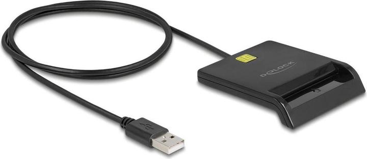 Actual product image Delock 91724 Chipkartenleser USB-A schwarz (91724) (USB)