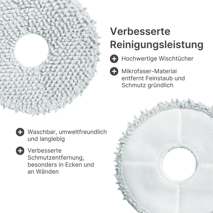 Image du produit Hermex Alternative aux lingettes pour Xiaomi Roborock Q Revo P10