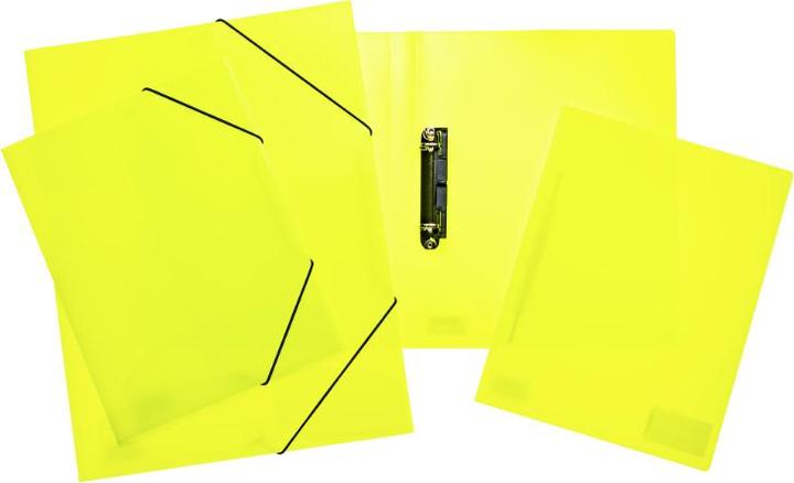 Actual product image HERMA Ring binder A4 neon translucent (A4, 25 mm, 1 Piece)