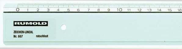 Produktbild Rumold Alulineal (500 mm)