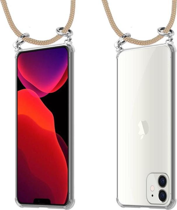 Produktbild Cadorabo TPU Handy Kette SILBER Cover