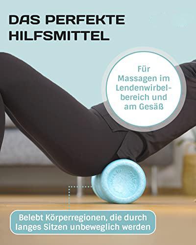 Immagine prodotto Alopini Rullo a doppia fascia con 4 aree di azione ergonomiche per collo, schiena, glutei e gambe.