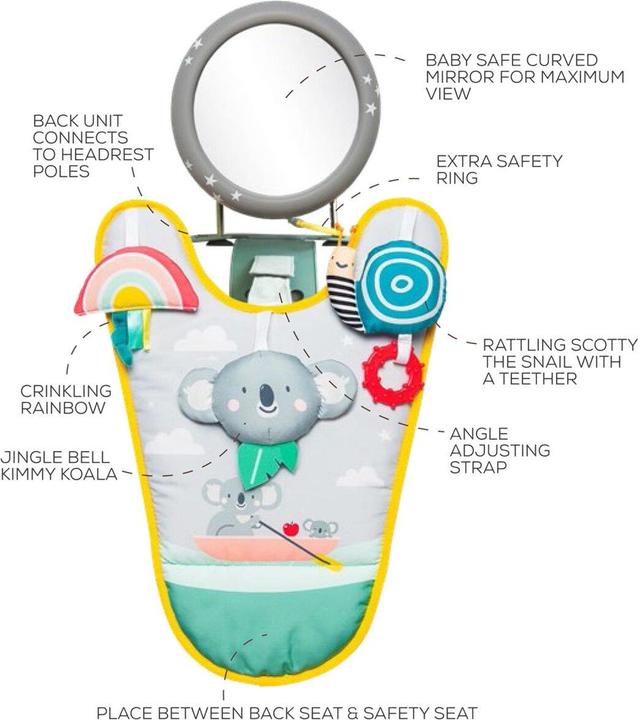 Image du produit Taf Toys Jouet de voiture koala