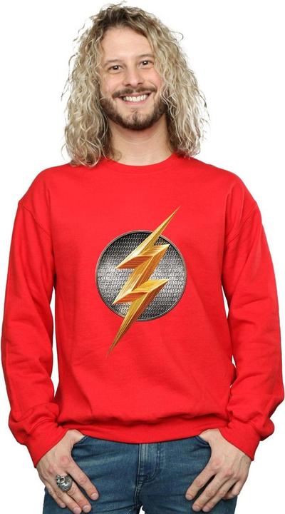 Immagine prodotto Justice League Movie Flash Emblem Felpa Uomo (S)