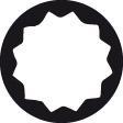 Image du produit Gedore 400 22X24 Clé à oeil double ouverte profil UD 22x24 mm
