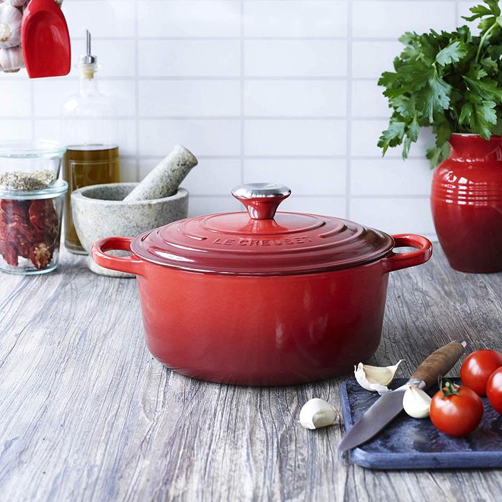 Produktbild Le Creuset Signature (28 cm, Bräter + Schmortopf, Gusseisen)