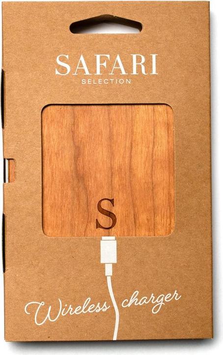 Produktbild Safari Selection Ladestation Wireless Charger kirschrot (10 W)