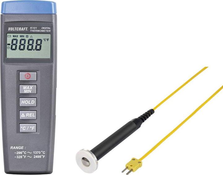 Voltcraft Thermomètre numérique + sonde de surface