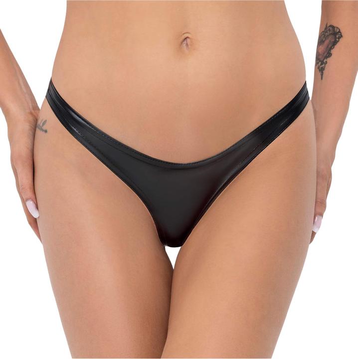 Actual product image Noir Handmade Powerwetlook String (S)